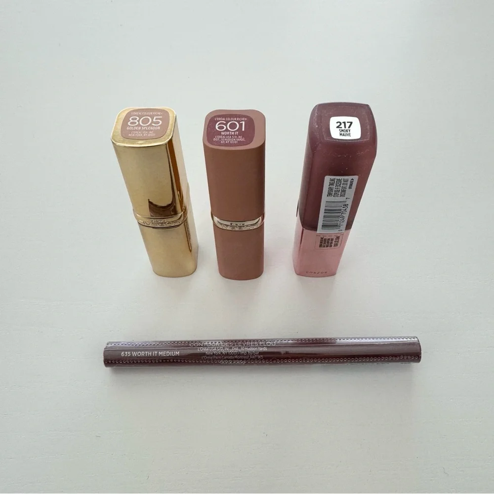 NEW l’oréal colour riche hyaluron tint stain serum lip liner lipstick bundle
